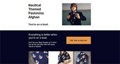 Desktop Screenshot of nauticalthemedpashminaafghan.com